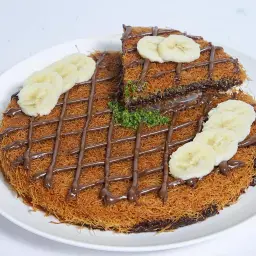 كنافة بالنوتيلا والموز